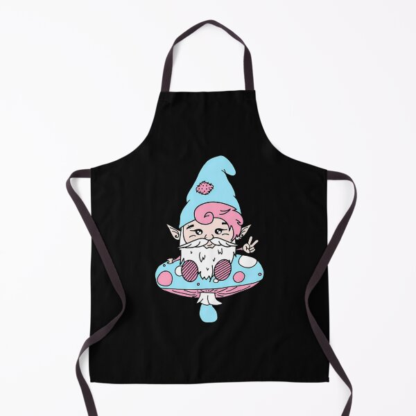 Item preview, trans gnome on a mushroom designed and sold by Cathrinemartine.