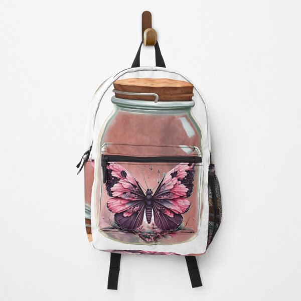 Item preview, Beautiful Pink Butterfly in Jar designed and sold by smilingfun.