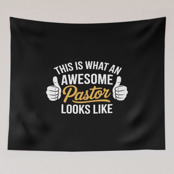 Item preview, This is What an Awesome Pastor Looks Like - Sermon Church designed and sold by BlackStars3Neon.