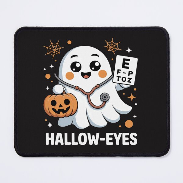 Item preview, Hallow-Eyes Optometry Halloween Ophthalmologist Eye Doctor designed and sold by CraftyCuttable.