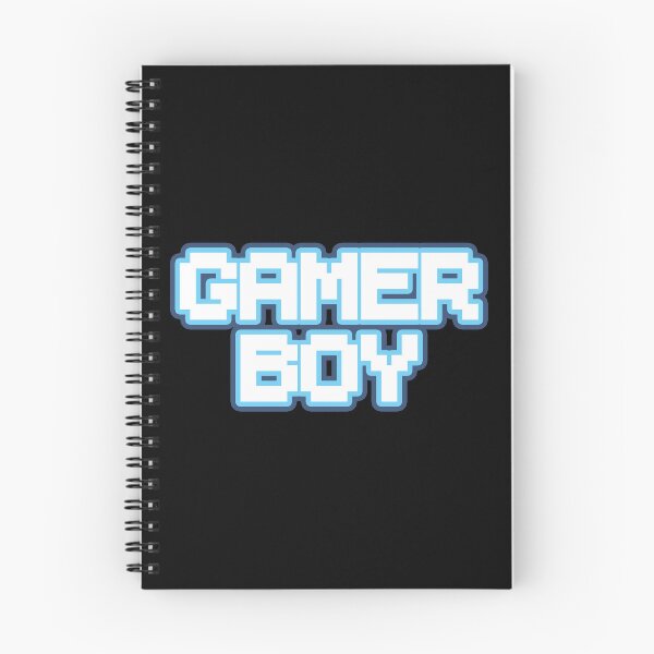 Item preview, Gamer Boy White Blue Indigo Pixel Text Retro Videogame designed and sold by Hi It's Elsie!.