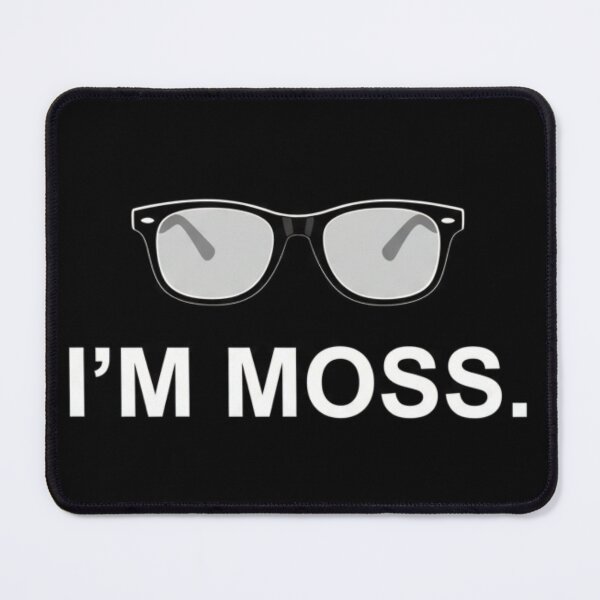 Item preview, I'm Moss. (The IT Crowd Minimalist Glasses) designed and sold by Random Designs.