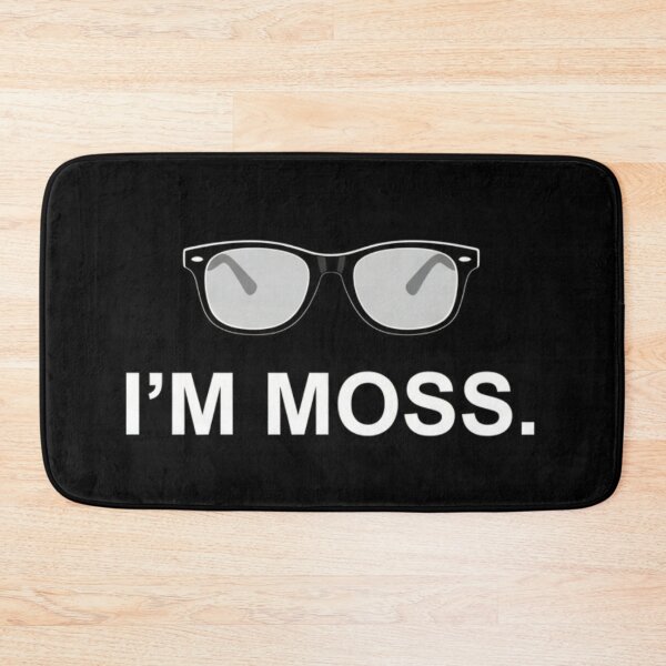 Item preview, I'm Moss. (The IT Crowd Minimalist Glasses) designed and sold by Random Designs.