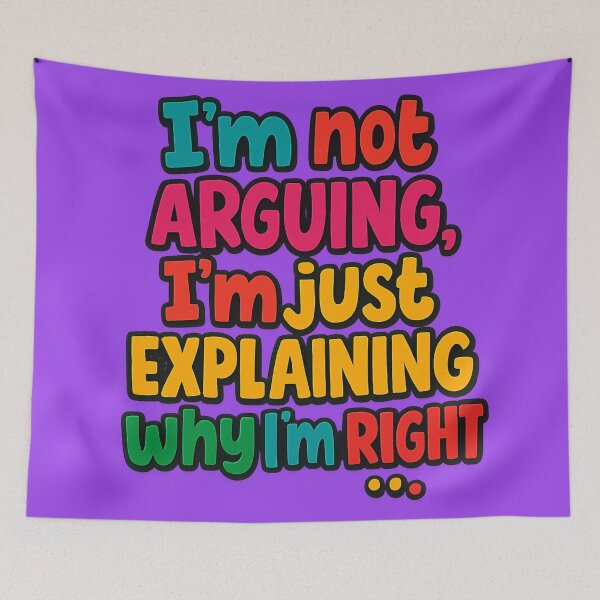 Item preview, Technically I’m wrong but at least I’m fun about it! designed and sold by PabDam.