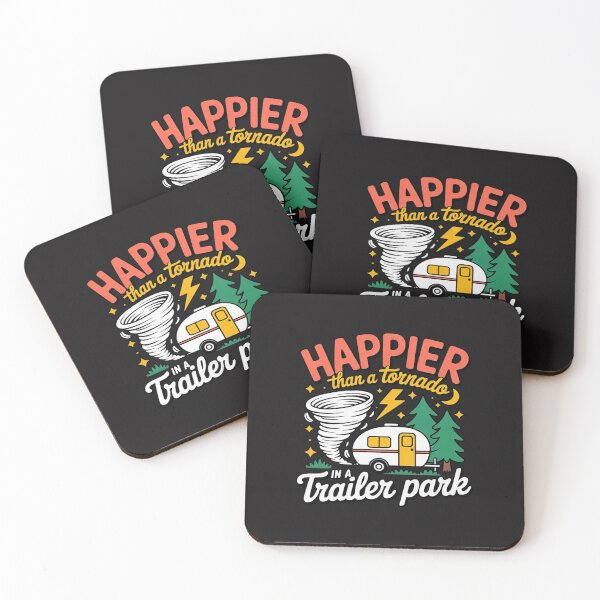 Item preview, Happier Than a Tornado in a Trailer Park Party  designed and sold by CraftyCuttable.