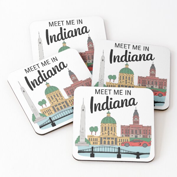 Item preview, Meet Me in Indiana designed and sold by nevernyerah.