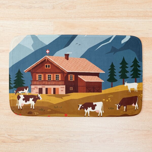 Item preview, Swiss Alpine Scene designed and sold by Design4uStudio.