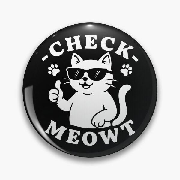 Item preview, Check Meowt Funny Cat T-Shirt designed and sold by ArbitraryTees.