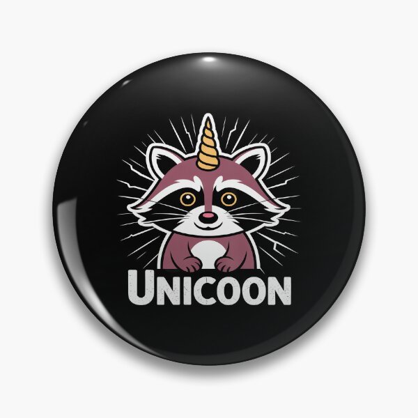 Item preview, Unicorn Raccoon Mammal Garbage Funny Trash Panda designed and sold by KingsLife1994.