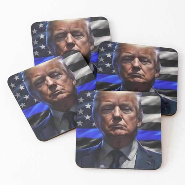 Item preview, MAGA Donald Trump Blue Lives Matter Patriot  designed and sold by GodWeTrust.