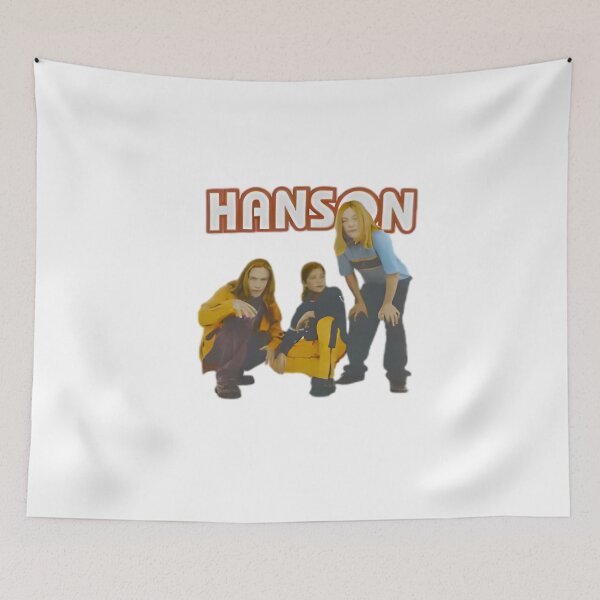 Item preview, Rare!! Vintage 90's HANSON American Pop Rock Band Tee designed and sold by Foro-Chance.