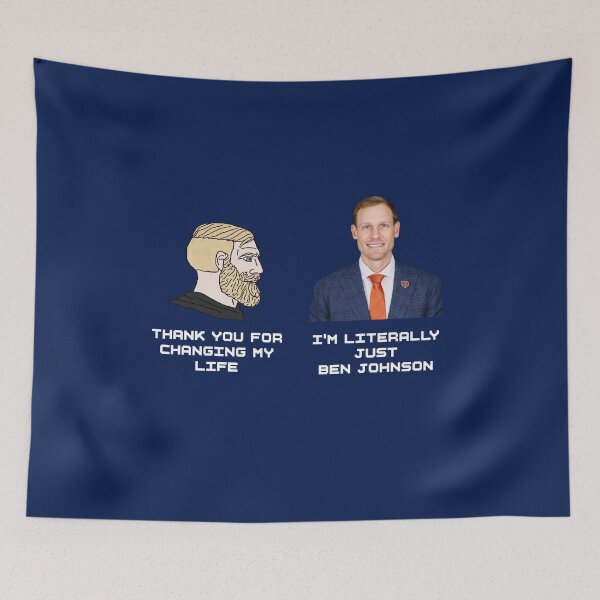 Item preview, Thank you for changing my life.  I'm literally just Ben Johnson designed and sold by Primotees.