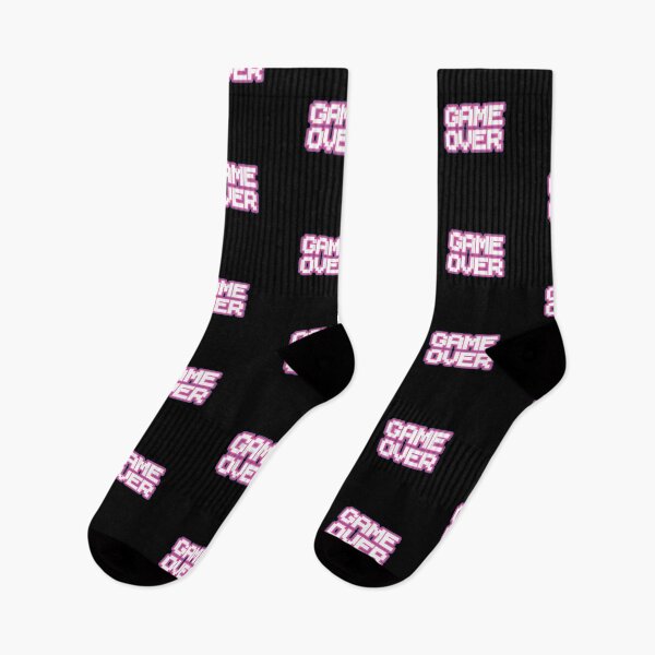 Item preview, Game Over Gamer Girl Purple Pink White Pixel Text Retro Videogame designed and sold by Hi It's Elsie!.