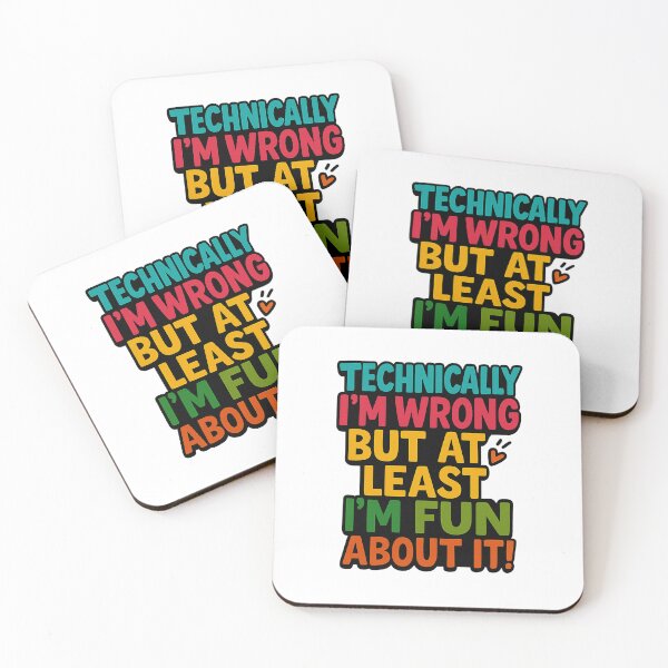 Item preview, Technically I’m wrong but at least I’m fun about it! designed and sold by PabDam.