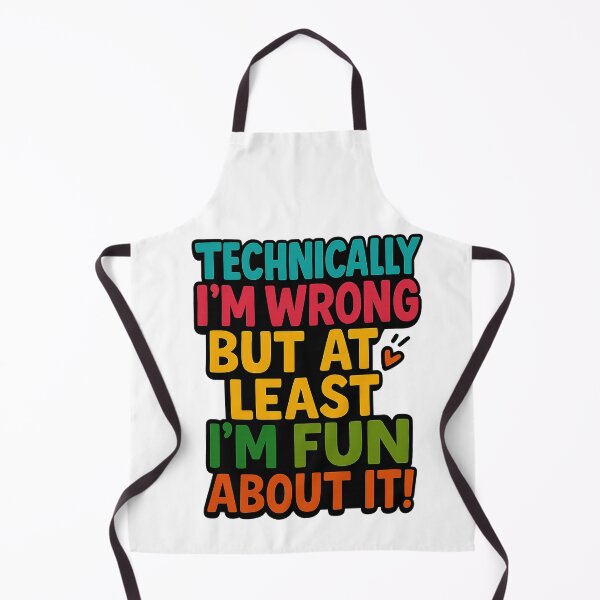 Item preview, Technically I’m wrong but at least I’m fun about it! designed and sold by PabDam.