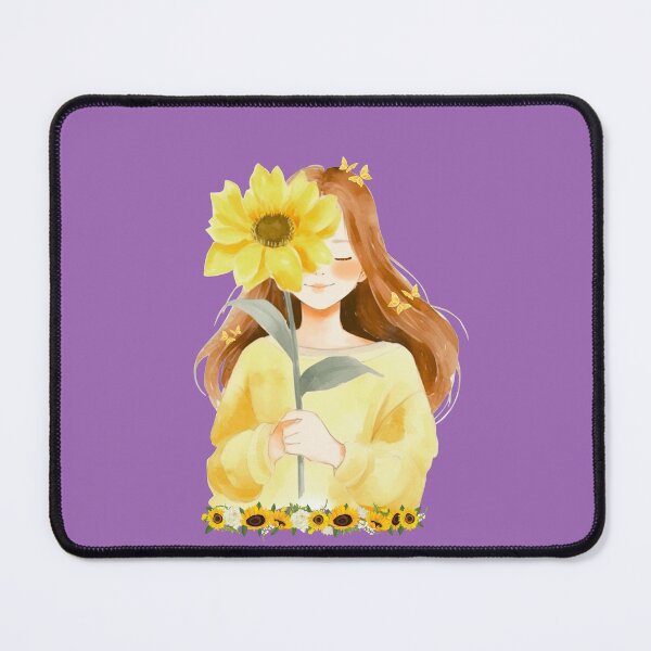 Item preview, Sunflower girl of butterfly designed and sold by andrasdesignssss.