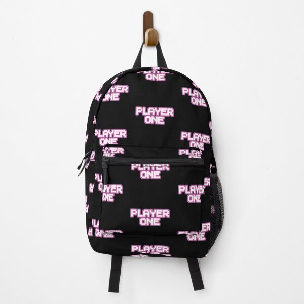 Item preview, PLAYER ONE Gamer Girl Purple Pink White Pixel Text Retro Videogame designed and sold by Hi It's Elsie!.