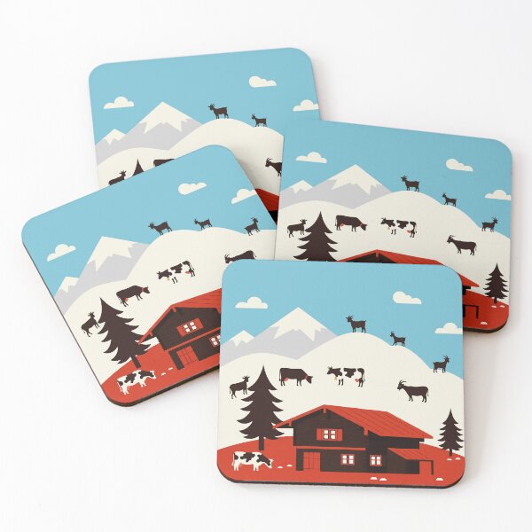 Item preview, A landscape in the Alps designed and sold by Design4uStudio.
