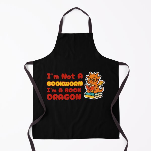 Item preview, Book Dragon Reading Quote – Funny Book Lover Design designed and sold by crazydotdesigns.