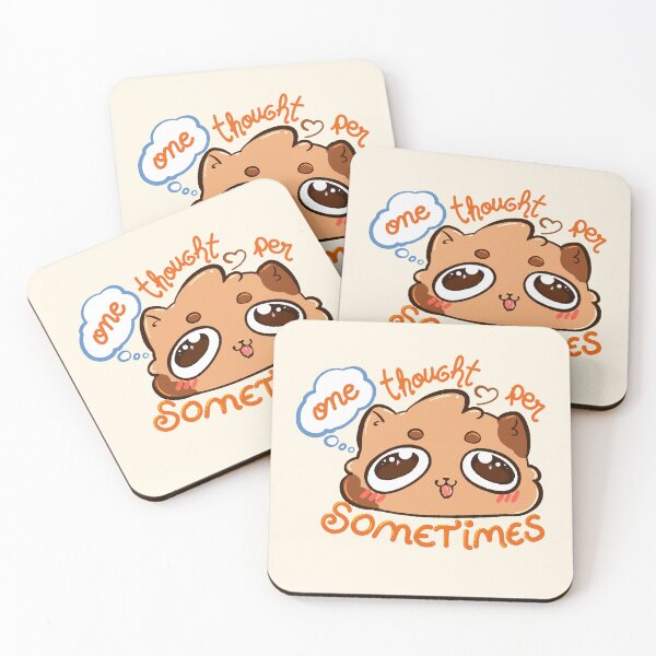 Item preview, One Thought per Sometimes designed and sold by PhayPuffs.