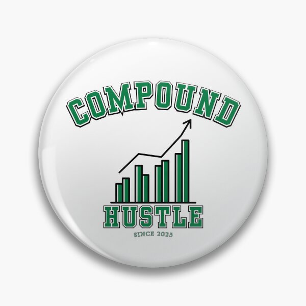 Item preview, Compound Hustle Daily Grind Wealth Builder Mindset designed and sold by Compound Money.
