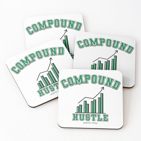 Item preview, Compound Hustle Daily Grind Wealth Builder Mindset designed and sold by Compound Money.