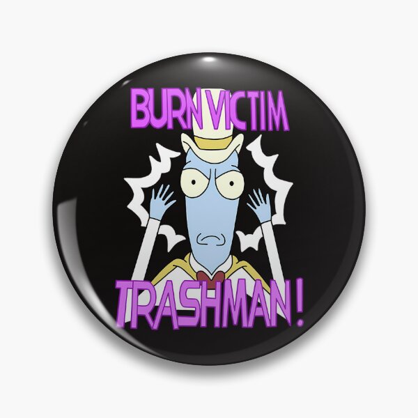 Item preview, Bu.rn Vict.im Trash.man  designed and sold by SatordiSevier.