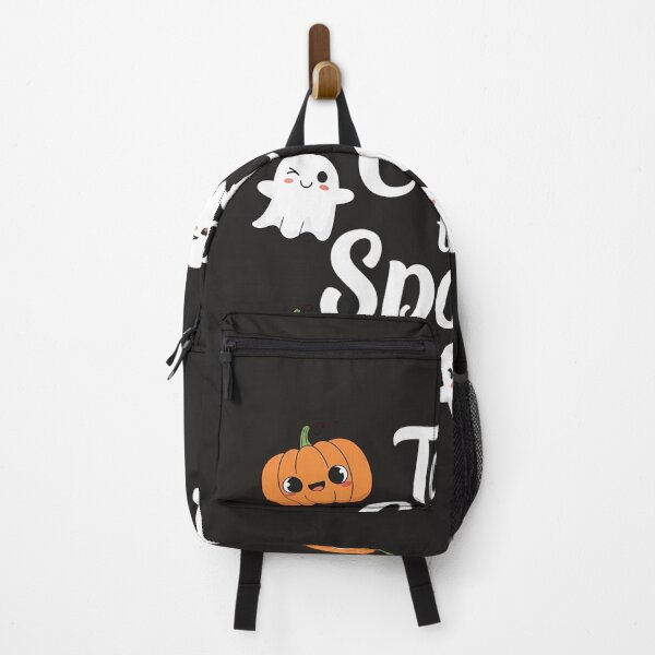 Item preview, Too Cute to Spook Typography – Kawaii Pumpkin and Ghost Halloween desgin designed and sold by Authentic-Merch.