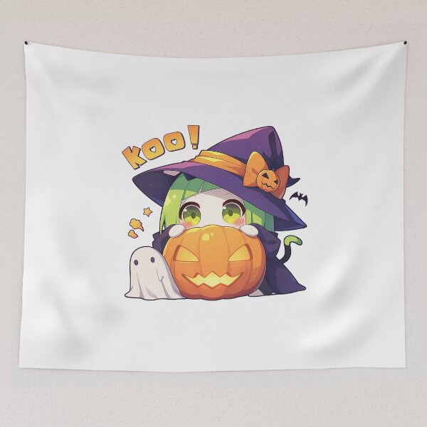 Item preview, Amaimon Blue Exorcist Halloween Witch Pumpkin Chibi Anime Boy designed and sold by HumbertoValveno.