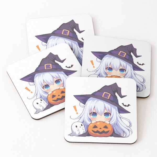 Item preview, Tobiichi Origami Date A Live Halloween Chibi Pumpkin Witch Anime Magic designed and sold by HumbertoValveno.