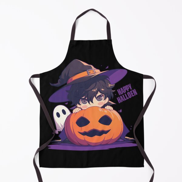 Item preview, Ren Amamiya Persona 5 Halloween Chibi Pumpkin Witch Game Anime Magic designed and sold by HumbertoValveno.