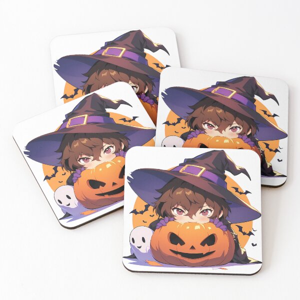 Item preview, Goro Akechi Persona 5 Halloween Chibi Pumpkin Witch Game Anime Magic designed and sold by HumbertoValveno.