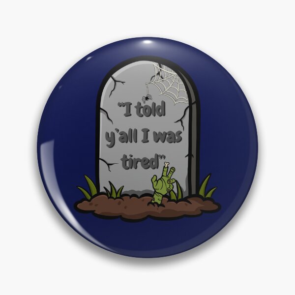 Item preview, Halloween Tomb stone quote designed and sold by Crybbygalleries.