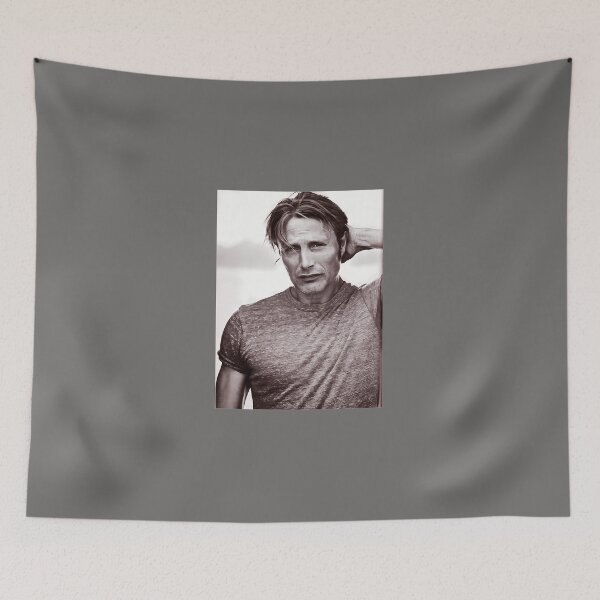 Item preview, FUNNY-GIFTS-MIKKELSEN-DANISH-MADS-ACTOR--RETRO-WAVE designed and sold by CalistaDarksong.