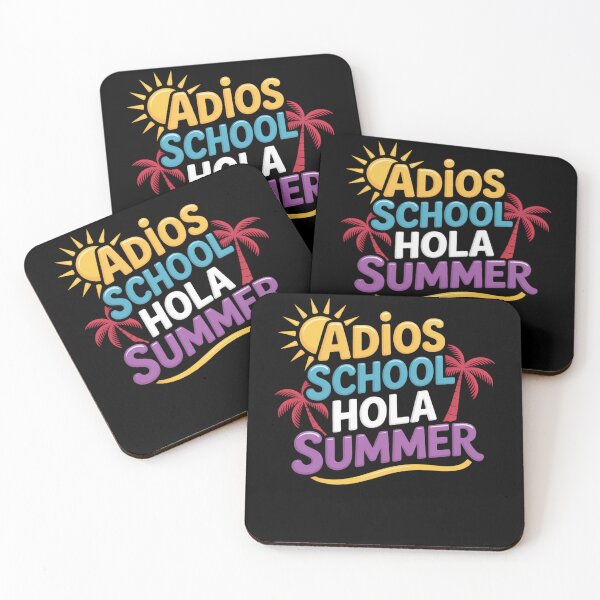 Item preview, Adios School Hola Summer End Of School Teacher Student designed and sold by TrinaEspinoza.