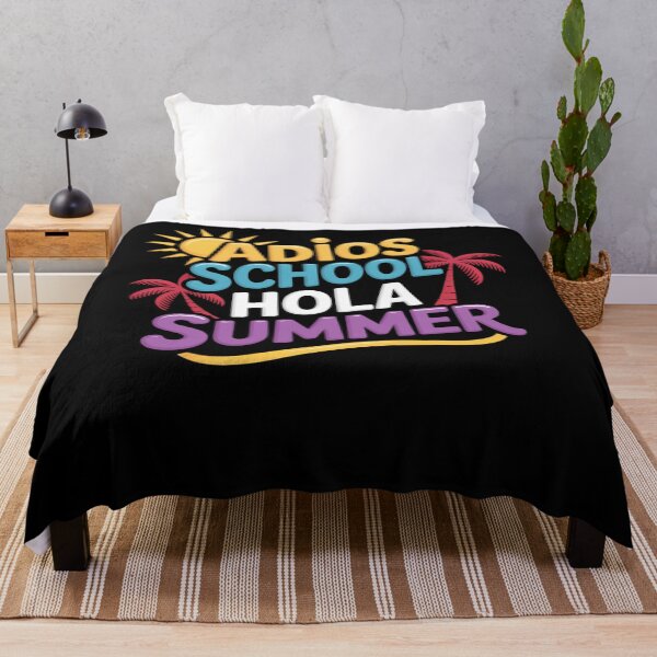 Item preview, Adios School Hola Summer End Of School Teacher Student designed and sold by TrinaEspinoza.