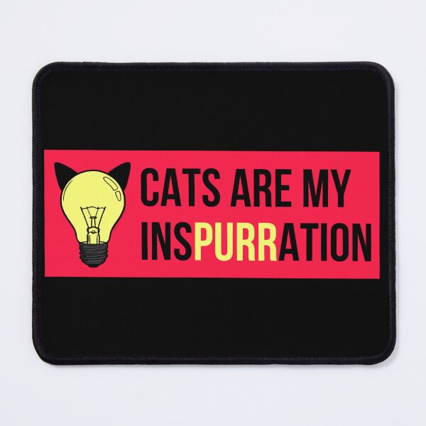 Item preview, Cats Are My InsPURRation designed and sold by MannyShop.