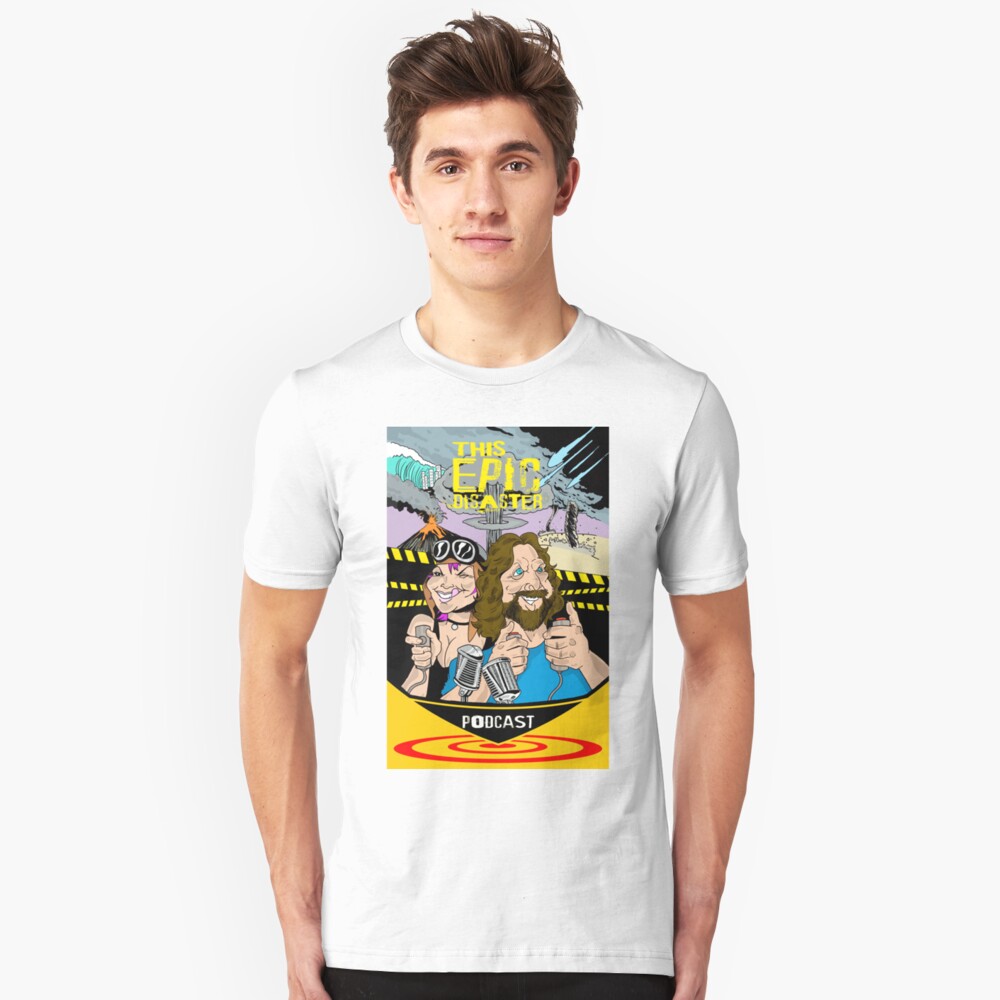 This Epic Disaster - Jay Hilgenfeld Illustration Slim Fit T-Shirt