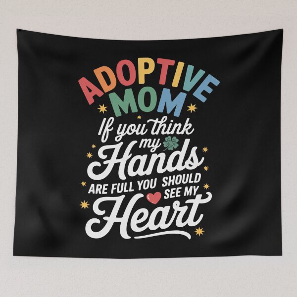 Item preview, Adoptive Mom Shirt Happy Adoption Day Adoptive Parents designed and sold by TrinaEspinoza.