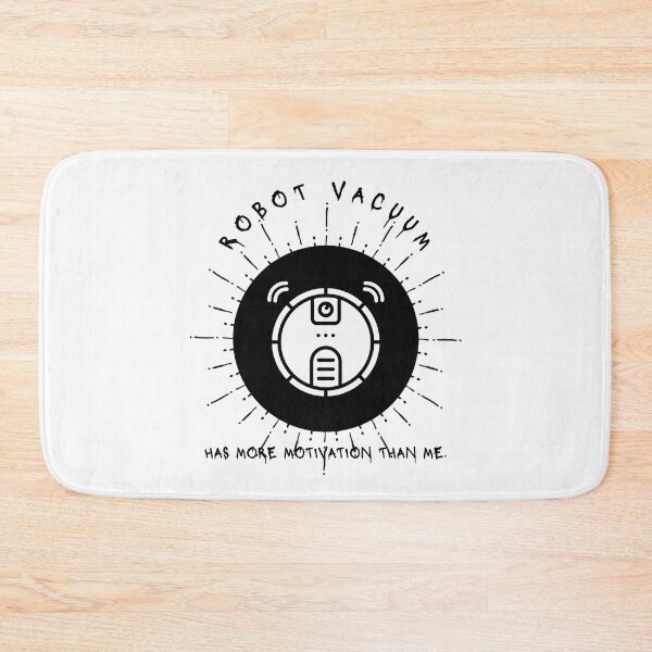 Item preview, Funny Robot Vacuum Design designed and sold by NxtGenDesigns.