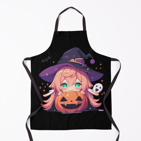 Item preview, Juego Yanfei Genshin Impact Chibi Halloween Calabaza Linda Anime Chica Mágica designed and sold by HumbertoValveno.