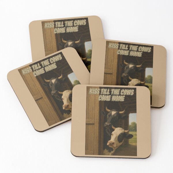 Item preview, Kiss Till the Cows Come Home designed and sold by Tridentulus.