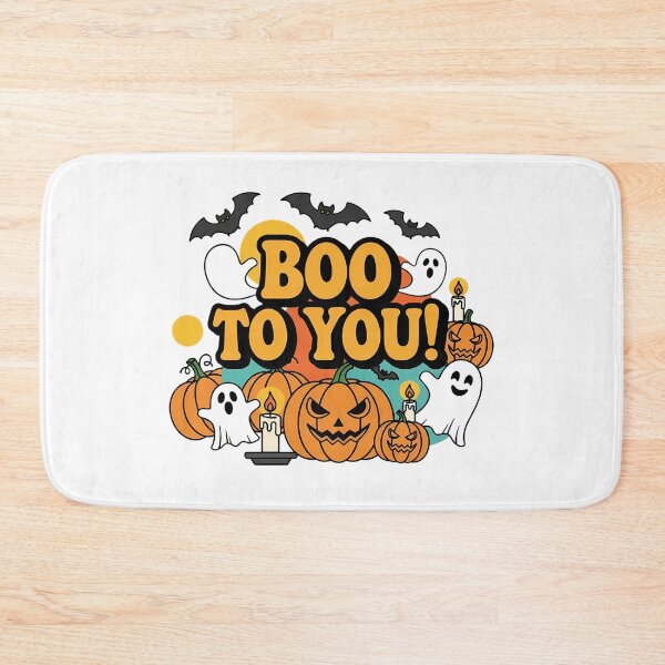 Item preview, Boo to You – Retro Ghost Pumpkin Halloween Design designed and sold by Authentic-Merch.