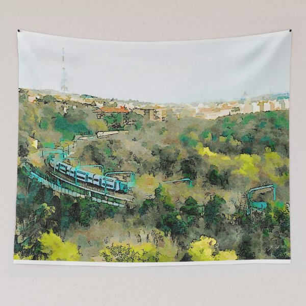 Item preview, Rome; landscape with train designed and sold by Giuseppe Cocco.