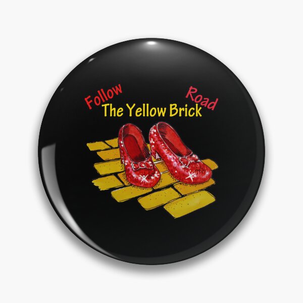 Item preview, Ruby Slippers Du Magicien D'Oz - Suivez La Route De Brique Jaune  Classique designed and sold by JeriPrall.