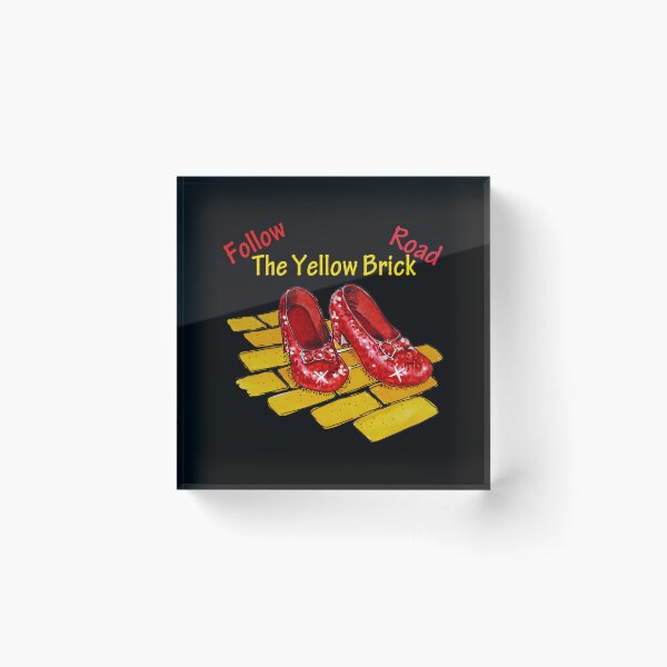 Item preview, Ruby Slippers Du Magicien D'Oz - Suivez La Route De Brique Jaune  Classique designed and sold by JeriPrall.