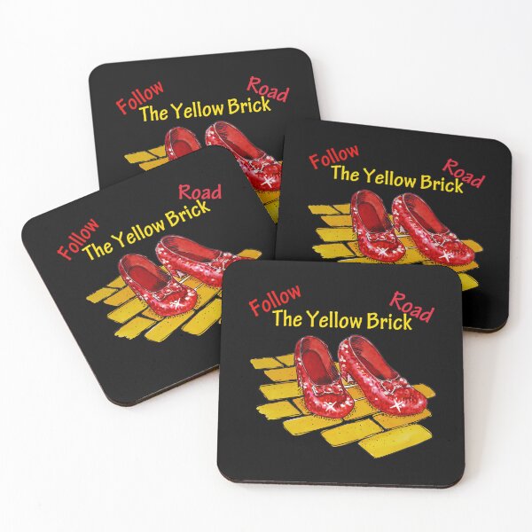 Item preview, Ruby Slippers Du Magicien D'Oz - Suivez La Route De Brique Jaune  Classique designed and sold by JeriPrall.
