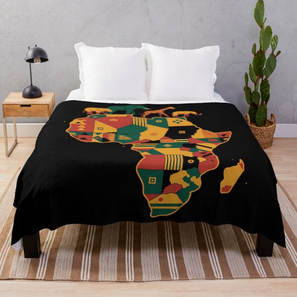 Item preview, Africa Map African Kente Cloth Print Juneteenth Men Women designed and sold by TrinaEspinoza.