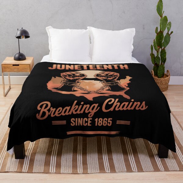 Item preview, African American Juneteenth Breaking Chains 1865 designed and sold by TrinaEspinoza.
