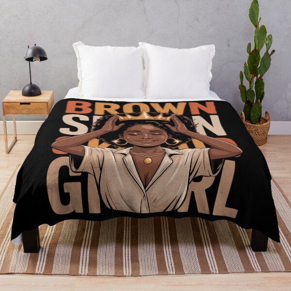 Item preview, African Girls Brown Skin Girl Black Melanin Juneteenth Girls designed and sold by TrinaEspinoza.